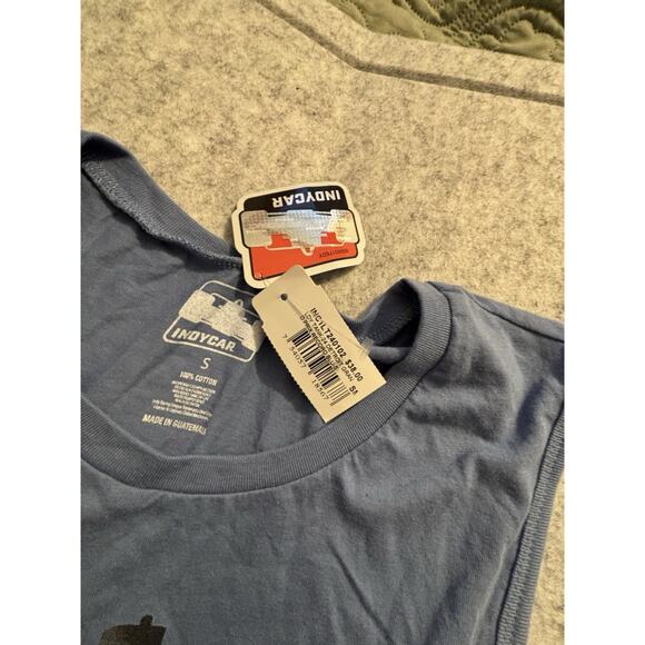 IndyCar Womens Tank Top Detroit Grand Prix Record 2024 Blue Size Small New - Picture 2 of 3